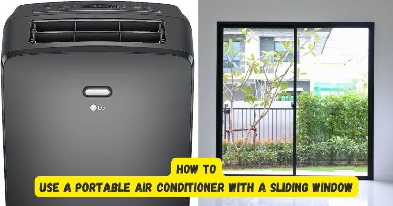 Use A Portable Air Conditioner With A Sliding Window: Stay Cool And Comfortable Anywhere!