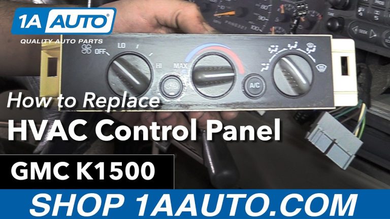 Chevy Silverado Ac Control Panel Problems: Troubleshooting Tips And Solutions