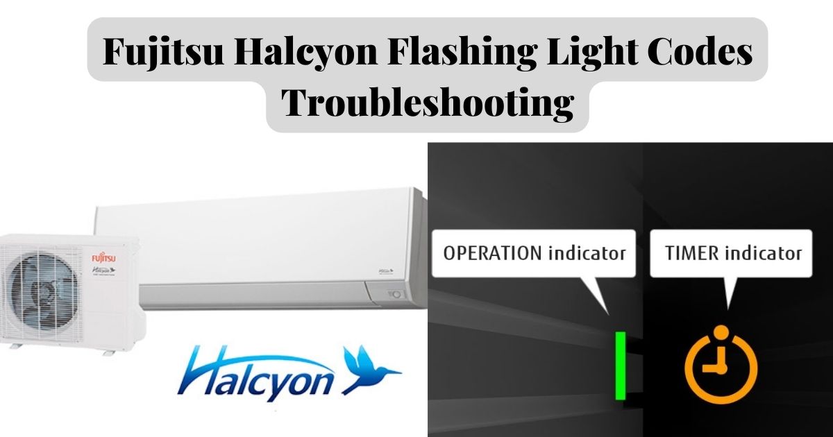 Fujitsu Halcyon Flashing Light Codes