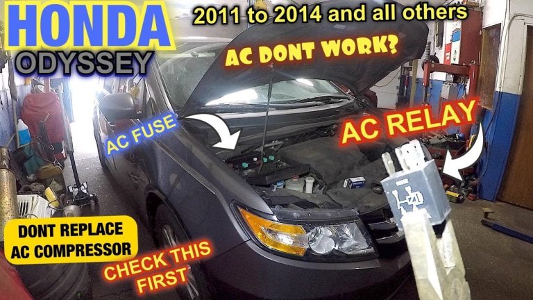 Honda Odyssey Ac Compressor Not Turning On: Troubleshooting Tips You Need To Know