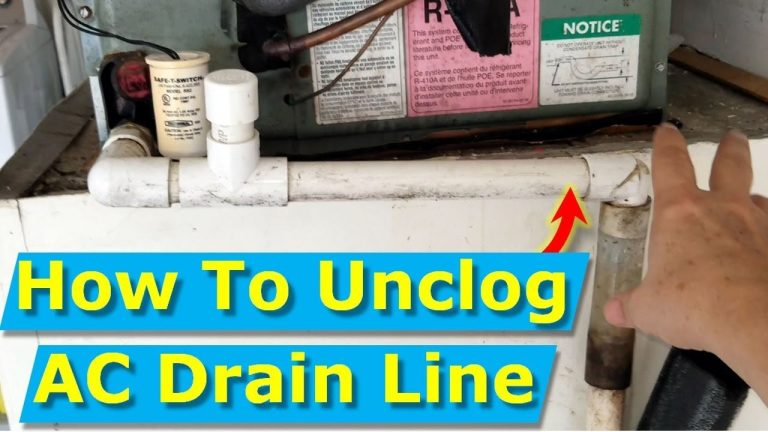 How Do I Unclog My Ac Condensate Drain Line? Effective Solutions And Tips!