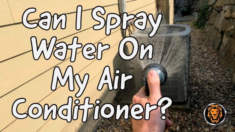 Should I Spray My Ac Unit With Water? Expert Advice And Guidelines