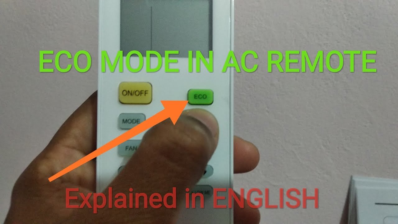 When To Use Eco Mode In Ac Optimizing Energy Efficiency For Cooling