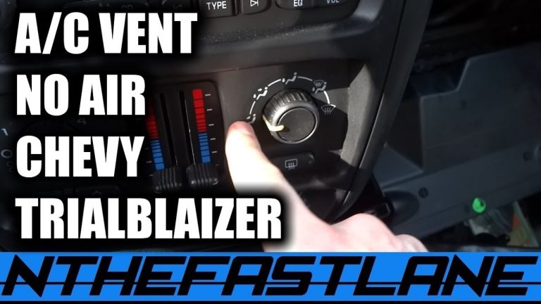 Trailblazer Air Conditioner Problems: Troubleshooting Tips And Solutions